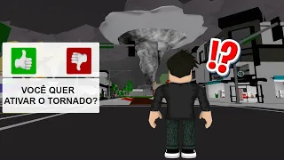 TORNADO GIGANTE NO BROOKHAVEN RP (Roblox)