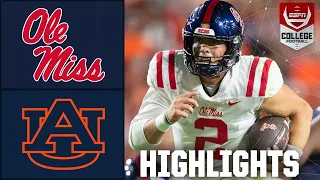 Ole Miss Rebels vs. Auburn Tigers | Full Game Highlights