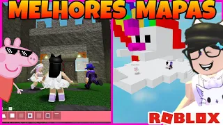 🐷 PIGGY BUILD MODE: 📜 os MELHORES MAPAS Com as MELHORES ZOAÇÕES - ROBLOX