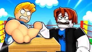 Cat VS Roblox Arm Wrestle Simulator