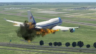 Plane Makes Emergency Landing Due to Fire