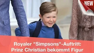 Royaler "Simpsons"-Auftritt: Prinz Christian bekommt Figur | CELEBRITIES und GOSSIP