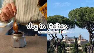 Italian vlog: giorni estivi a Roma, la pizza romana più buona, vedo un appartamento (Sub)