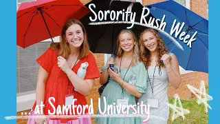 Rush week vlog @ Samford University I Reagan Renee
