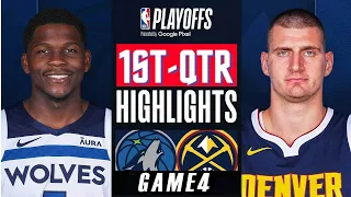 Denver Nuggets vs Minnesota Timberwolves Game 4 Highlights 1st-QTR | May 12 | 2024 NBA Playoffs