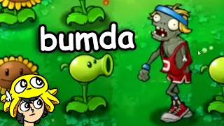 jogando plants vs zombies e falando bestera