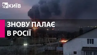 У Бєлгородській області рф горить склад боєприпасів