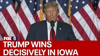 Trump wins decisively in Iowa