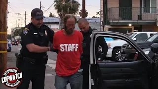 Copwatch | Another Homeless Man Arrested for Warrant