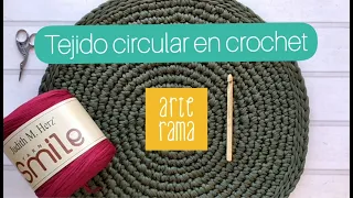 Tejido circular en crochet perfecto!