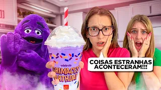 COISAS ESTRANHAS ACONTECERAM QUANDO FIZEMOS E TOMAMOS O GRIMACE SHAKE