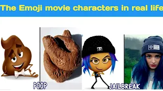 The Emoji movie cartoon characters in real life