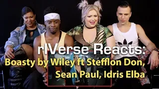 rIVerse Reacts: Boasty by Wiley ft Stefflon Don, Sean Paul, Idris Elba - M/V Reaction