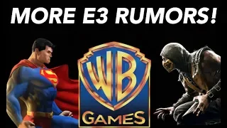 More E3 Rumors and Leaks! (New IP Fantasy Game By Rocksteady, Mortal Kombat 11, Superman)