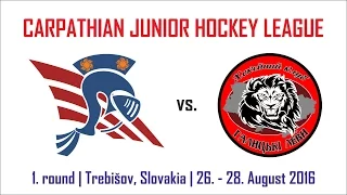 1. kolo CJHL: Gladiators Dunarea Galati - HK "Halycké Levy" Novojavorivsk (2. tretina)