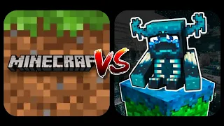 Minecraft PE VS Craftsman X Warrior