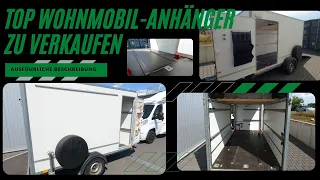 Top Wohnmobil Anhänger um ein Quad zu transportieren