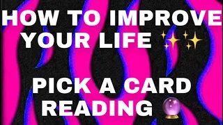 ✨✨ HOW TO IMPROVE YOUR LIFE 😍💵📴💸 GHETTO PICK A CARD READING 🔮