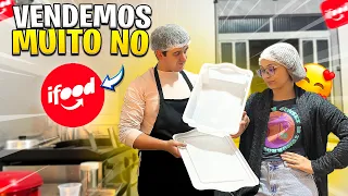 VENDEMOS BEM NO IFOOD NA NOSSA HAMBURGUERIA DELIVERY + PRODUÇÃO DA NOITE