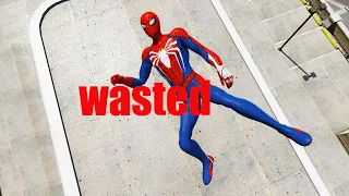 GTA 5 Epic Wasted Spider-Man Jumps/Fails Ep.139 (Fails, Funny Moments)