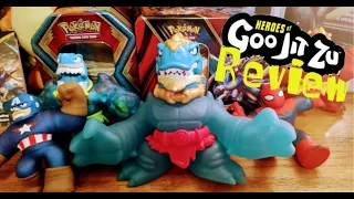 UNBOXING Heroes Of Goo Jit Zu Dino Power Dinogoo Tyro T Rex review