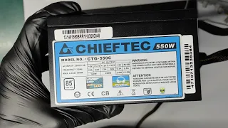 Chieftec CTG 550G нет POWER GOOD