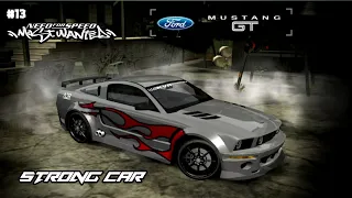 Modif Ford Mustang GT - Nfs Most Wanted Indonesia | Hard Mode Race (2021)