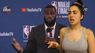 SOCCER FAN REACTS TO Reporters Asking NBA Players Stupid Questions