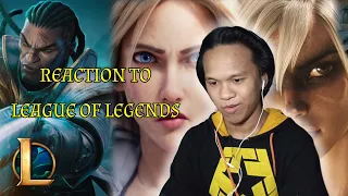 Reaction on League of Legends Triple Cinematic Trailer (The Climb, Awaken, Warriors)