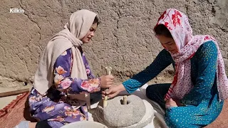 morning to evening routine afghanistan village life - kilkin