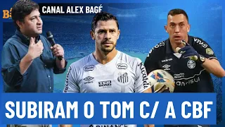 🇪🇪⚫️⚽️🔵 Guerra subiu o tom com presidente da CBF. Mais clubes apoiando o Grêmio.