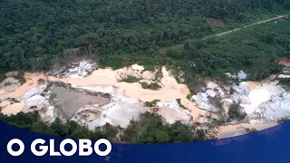 Veja a devastação provocada pelo garimpo ilegal em Terra Indígena Yanomami