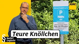 Strafzettel auf dem Supermarkt-Parkplatz: Müsst Ihr ihn zahlen? | ADAC | Recht? Logisch!