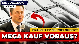 Geht MUSK (Tesla) das Silber aus? Abenteuerliche Pläne könnten Silbermarkt für immer 😱 verändern!