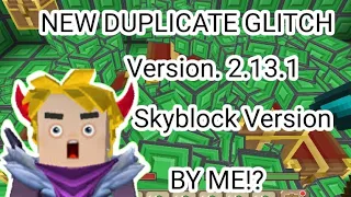 How to duplicate items in skyblock blockman go😱 2.13.1