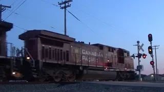 NS Crude Oil 67X passing original NKP Signal in Unionville OH - CP AC4400CWM #8027 K5LLA & CP #9830