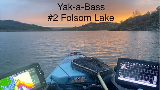#2 stop for the Yak-a-Bass Tournament Trail Folsom Lake, March 2024