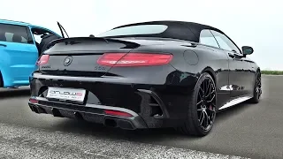 Mercedes S63 AMG Brabus 650 Rocket SOUND!!!