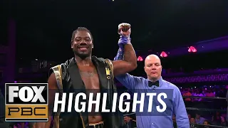 "Prince" Charles Martin beats Daniel Martz by 4th round TKO | HIGHLIGHTS | PBC ON FOX