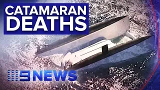 Three dead, two rescued after catamaran capsizes off NSW coast north of Sydney | Nine News Australia