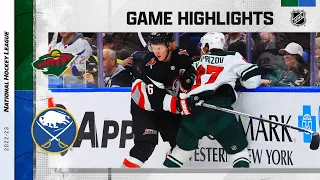 Wild @ Sabres 1/7 | NHL Highlights 2023