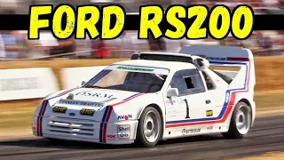 Ford RS200 Evolution Group B RallyCross - #Shorts