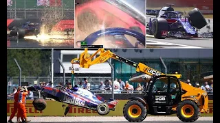 Breaking News -  Hartley suffers big crash as Hamilton goes fastest in British GP FP3