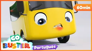 O dente mole do Buster | Go Buster em Português | 1 HORA de Desenhos Animados para Crianças