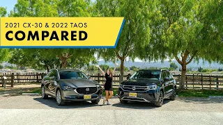 2021 Mazda CX-30 vs 2022 VW Taos