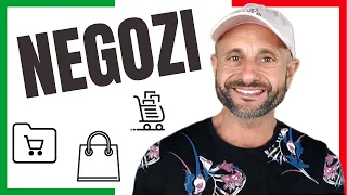 20 Italian Words for SHOPS - Learn Italian Vocabulary: I NEGOZI | Video in Italian