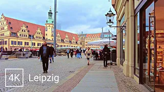 Leipzig, Germany 2023 🇩🇪 EVERYONE is talking about this beautiful City! Walking Tour 4K