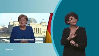 Gebärdensprache: TV-Ansprache von Angela Merkel zur Coronakrise (18.03.20)