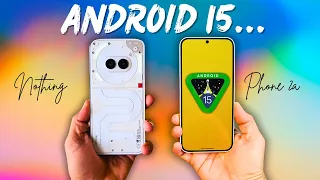 WOW😍 Android 15 on Nothing Phone 2A: Partial Screen Recording Feature, and More - MUST WATCH