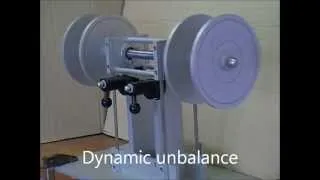 Unbalanced rotor behaviour